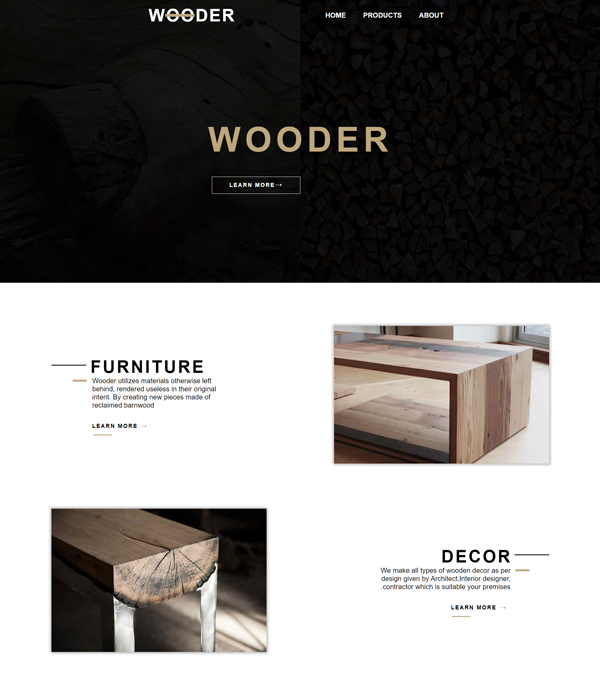 Furniture Agency Website